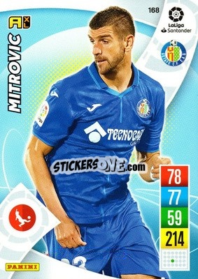 Sticker Mitrovic - Liga Santander 2021-2022. Adrenalyn XL
 n. 168 - Panini