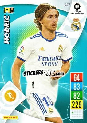 Cromo Modric - Liga Santander 2021-2022. Adrenalyn XL
 - Panini