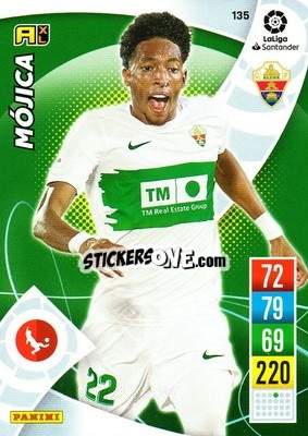 Cromo Mojica - Liga Santander 2021-2022. Adrenalyn XL
 n. 135 - Panini