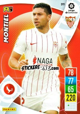 Sticker Montiel - Liga Santander 2021-2022. Adrenalyn XL
 n. 311 - Panini