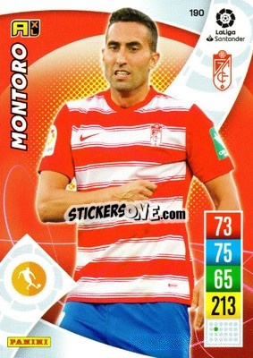 Sticker Montoro - Liga Santander 2021-2022. Adrenalyn XL
 n. 190 - Panini