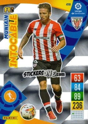 Sticker Muniain - Liga Santander 2021-2022. Adrenalyn XL
 n. 416 - Panini
