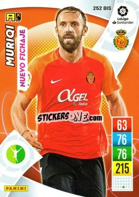 Sticker Muriqi - Liga Santander 2021-2022. Adrenalyn XL
 n. 252bis - Panini