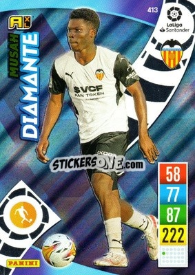 Sticker Musah - Liga Santander 2021-2022. Adrenalyn XL
 n. 413 - Panini