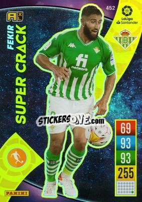 Sticker Nabil Fekir - Liga Santander 2021-2022. Adrenalyn XL
 n. 452 - Panini