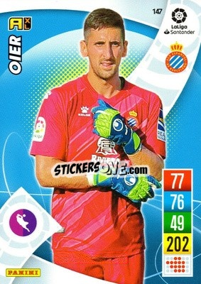 Sticker Oier - Liga Santander 2021-2022. Adrenalyn XL
 - Panini