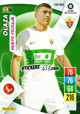 Sticker Olaza - Liga Santander 2021-2022. Adrenalyn XL
 n. 133bis - Panini