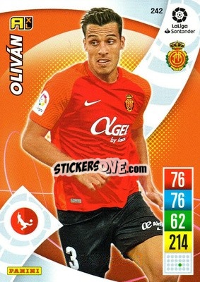 Sticker Oliván - Liga Santander 2021-2022. Adrenalyn XL
 n. 242 - Panini