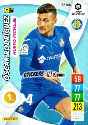 Sticker Óscar Rodríguez - Liga Santander 2021-2022. Adrenalyn XL
 n. 177bis - Panini