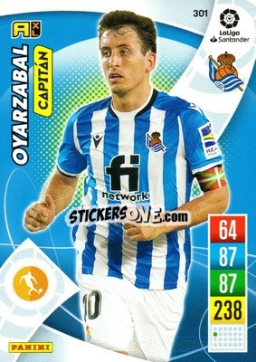 Sticker Oyarzábal - Liga Santander 2021-2022. Adrenalyn XL
 - Panini