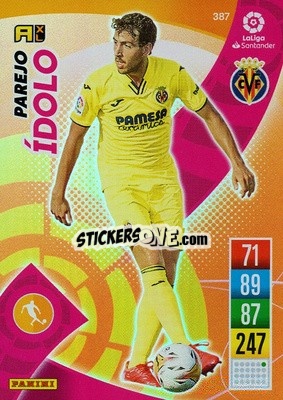 Figurina Parejo - Liga Santander 2021-2022. Adrenalyn XL
 - Panini