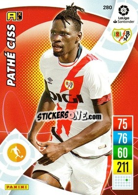 Sticker Pathé Ciss - Liga Santander 2021-2022. Adrenalyn XL
 n. 280 - Panini