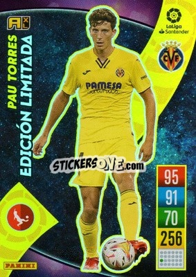 Sticker Pau Torres - Liga Santander 2021-2022. Adrenalyn XL
 n. LE-PT - Panini