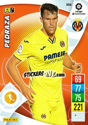 Cromo Pedraza - Liga Santander 2021-2022. Adrenalyn XL
 n. 354 - Panini