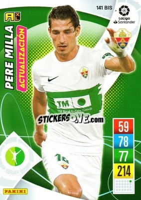 Sticker Pere Milla - Liga Santander 2021-2022. Adrenalyn XL
 - Panini