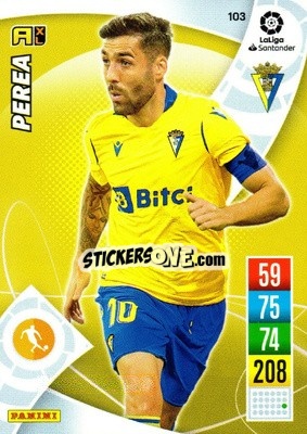 Sticker Perea - Liga Santander 2021-2022. Adrenalyn XL
 n. 103 - Panini