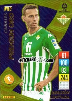 Sticker Canales - Liga Santander 2021-2022. Adrenalyn XL
 n. P2 - Panini
