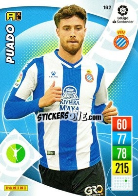 Cromo Puado - Liga Santander 2021-2022. Adrenalyn XL
 n. 162 - Panini