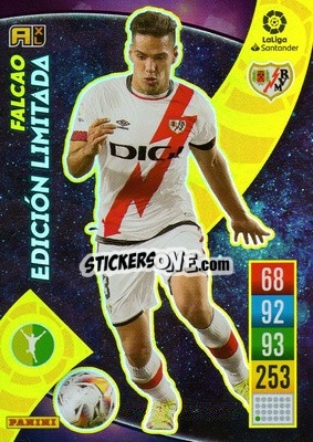 Sticker Radamel Falcao - Liga Santander 2021-2022. Adrenalyn XL
 - Panini