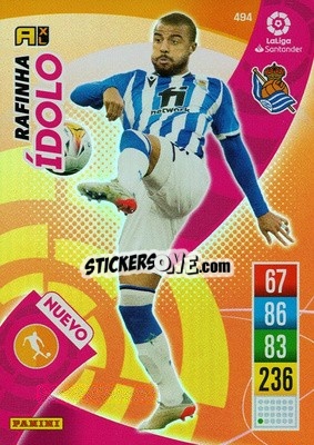 Sticker Rafinha - Liga Santander 2021-2022. Adrenalyn XL
 n. 494 - Panini