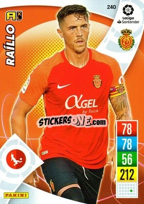 Sticker Raíllo - Liga Santander 2021-2022. Adrenalyn XL
 n. 240 - Panini