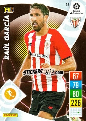 Sticker Raúl García - Liga Santander 2021-2022. Adrenalyn XL
 - Panini