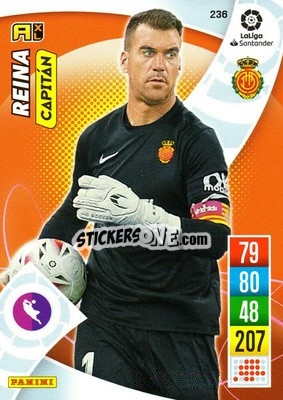 Sticker Reina - Liga Santander 2021-2022. Adrenalyn XL
 n. 236 - Panini