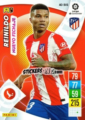 Sticker Reinildo - Liga Santander 2021-2022. Adrenalyn XL
 - Panini