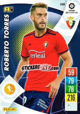 Sticker Roberto Torres - Liga Santander 2021-2022. Adrenalyn XL
 n. 266 - Panini