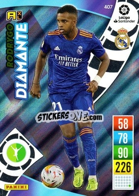 Sticker Rodrygo - Liga Santander 2021-2022. Adrenalyn XL
 - Panini