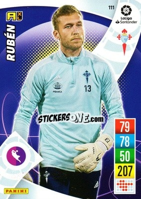 Cromo Rubén - Liga Santander 2021-2022. Adrenalyn XL
 n. 111 - Panini
