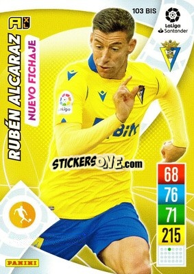Sticker Rubén Alcaraz - Liga Santander 2021-2022. Adrenalyn XL
 - Panini
