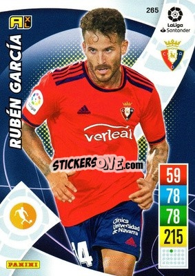 Sticker Rubén García - Liga Santander 2021-2022. Adrenalyn XL
 n. 265 - Panini