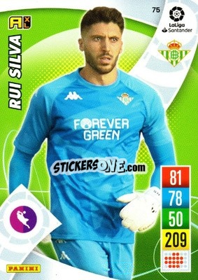Sticker Rui Silva - Liga Santander 2021-2022. Adrenalyn XL
 n. 75 - Panini