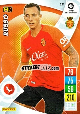 Sticker Russo - Liga Santander 2021-2022. Adrenalyn XL
 n. 241 - Panini