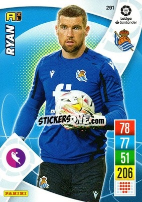 Cromo Ryan - Liga Santander 2021-2022. Adrenalyn XL
 n. 291 - Panini