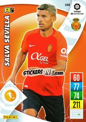 Sticker Salva Sevilla - Liga Santander 2021-2022. Adrenalyn XL
 n. 244 - Panini