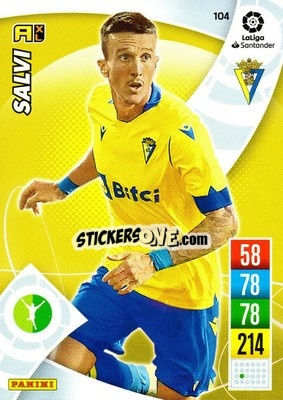 Sticker Salvi - Liga Santander 2021-2022. Adrenalyn XL
 n. 104 - Panini