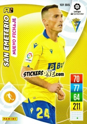 Sticker San Emeterio - Liga Santander 2021-2022. Adrenalyn XL
 - Panini