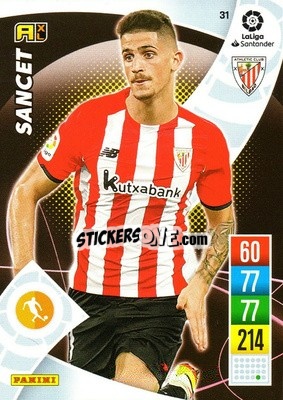 Sticker Sancet - Liga Santander 2021-2022. Adrenalyn XL
 n. 31 - Panini