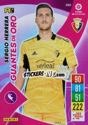Sticker Sergio Herrera - Liga Santander 2021-2022. Adrenalyn XL
 n. 390 - Panini