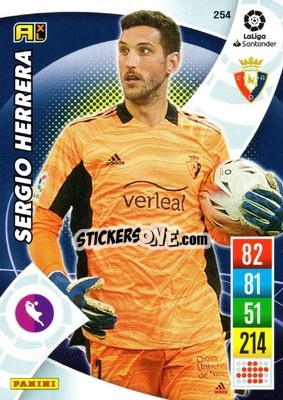 Sticker Sergio Herrera - Liga Santander 2021-2022. Adrenalyn XL
 - Panini