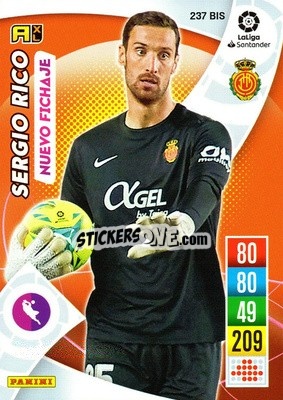 Sticker Sergio Rico - Liga Santander 2021-2022. Adrenalyn XL
 n. 237bis - Panini