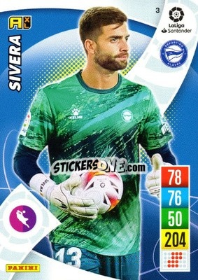 Sticker Sivera - Liga Santander 2021-2022. Adrenalyn XL
 - Panini
