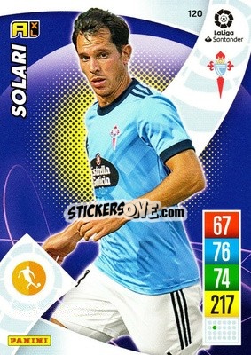 Sticker Solari - Liga Santander 2021-2022. Adrenalyn XL
 n. 120 - Panini