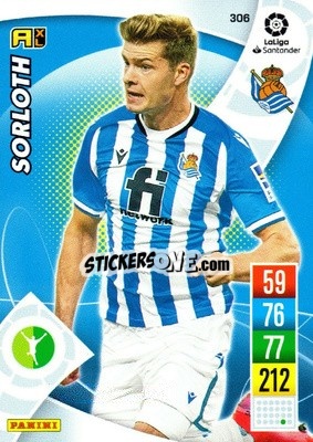 Sticker Sorloth - Liga Santander 2021-2022. Adrenalyn XL
 n. 306 - Panini