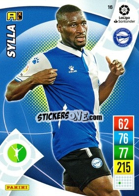 Sticker Sylla - Liga Santander 2021-2022. Adrenalyn XL
 n. 16 - Panini