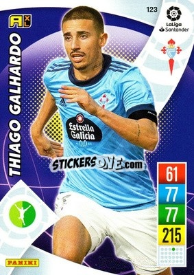 Sticker Thiago Galhardo - Liga Santander 2021-2022. Adrenalyn XL
 n. 123 - Panini