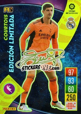 Sticker Thibaut Courtois - Liga Santander 2021-2022. Adrenalyn XL
 - Panini