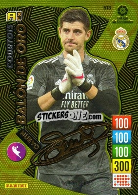 Sticker Thibaut Courtois - Liga Santander 2021-2022. Adrenalyn XL
 - Panini